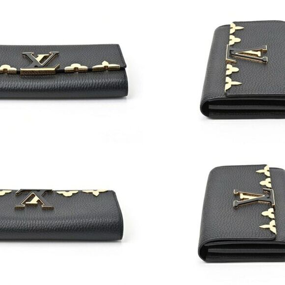 Louis Vuitton Portefeuille Capucines Black Leather Wallet  (Pre-Owned) - Picture 3 of 9